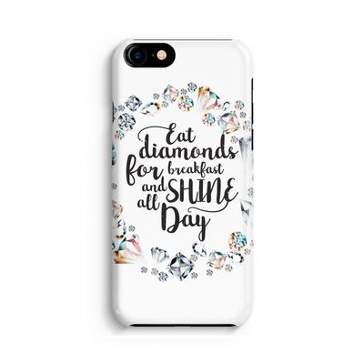 Diamonds: Volledig Geprint iPhone 7 Hoesje