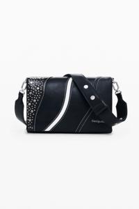 Kleine schoudertas met studs - BLACK - U