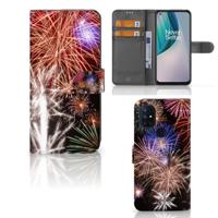 OnePlus Nord N10 | Wallet Case | met Pasjes | Vuurwerk