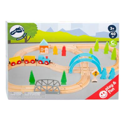 Small Foot houten treinset journey, 40dlg.