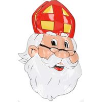 Wanddecoratie Sinterklaas 62 cm - thumbnail