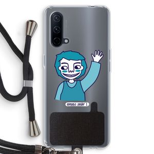 Zwaai: OnePlus Nord CE 5G Transparant Hoesje met koord
