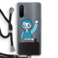 Zwaai: OnePlus Nord CE 5G Transparant Hoesje met koord