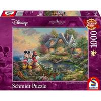 Disney Mickey en Minnie Puzzel 1000 Stukjes