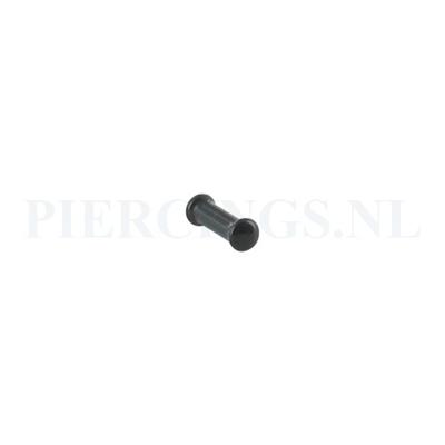 Plug glas zwart 3 mm 3 mm