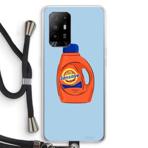 Ultra Sensitive: Oppo A94 5G Transparant Hoesje met koord