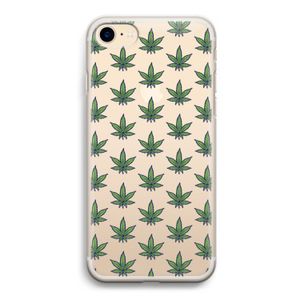 Weed: iPhone 7 Transparant Hoesje