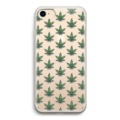 Weed: iPhone 7 Transparant Hoesje