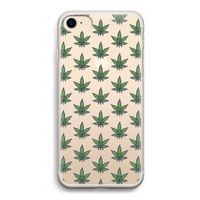 Weed: iPhone 7 Transparant Hoesje Weed: iPhone 7 Transparant Hoesje