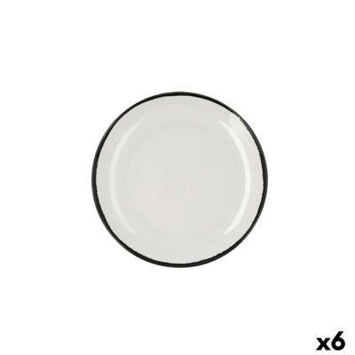 Eetbord Ariane Vital Filo Wit Keramisch (6 Stuks)