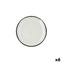 Eetbord Ariane Vital Filo Wit Keramisch (6 Stuks)