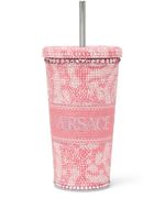 Versace tasse Barocco ornée de cristaux - Rose - thumbnail