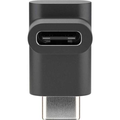 goobay Adapter USB-C aansluiting > USB-C stekker, 90°
