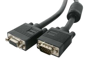Neomounts by Newstar 30 ft. Coax SVGA Monitor Extension Cable HDDB15M/F VGA kabel 10 m Zwart