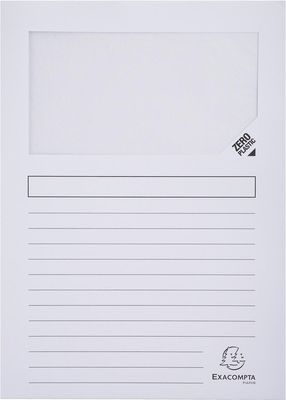 Exacompta L-map Forever, voor ft A4, pak van 25 stuks, wit