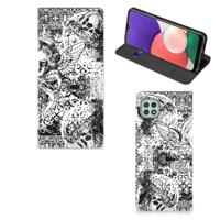Mobiel BookCase Samsung Galaxy A22 5G Skulls Angel