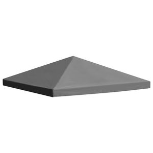 VidaXL Prieeldak 310 g/m² 3x3 m grijs
