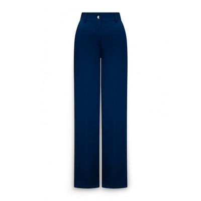 Label Dot - Blauw | Dames | Broek | Blauw | 46 | regular | Kamst mode Label Dot - Blauw | Dames | Broek | Blauw | 46 | regular | Kamst mode