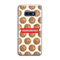 Koekerond: Samsung Galaxy S10e Transparant Hoesje