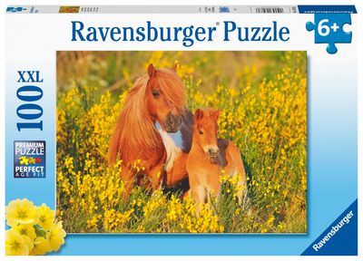 Ravensburger puzzel Shetlandpony&apos;s 100 stukjes