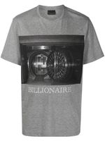 Billionaire t-shirt à imprimé graphique - Gris