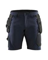 Blåkläder Short 4-weg stretch 15201645 | Donker marineblauw/Zwart | Maat 50 - 7330509826300