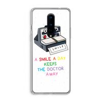 Smile: OnePlus 8 Transparant Hoesje
