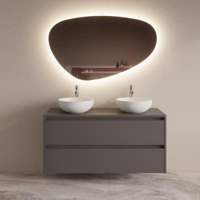 Badmeubelset BWS Riga Met Topplaat 120 cm Leigrijs Boss & Wessing