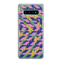 Skew Blush 1: Samsung Galaxy S10 Plus Transparant Hoesje