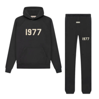 Fear of God ESSENTIALS 1977 Iron Black Full Set