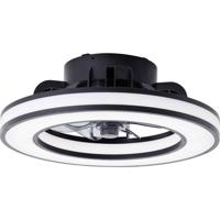 Brilliant Mondello Plafondventilator 26 W (Ø x h) 415 mm x 146 mm Met afstandsbediening, Dimbaar, Met lamparmatuur, Timer