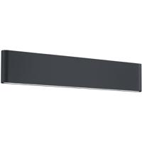 LED Tuinwandlamp 16W - Mat Antraciet Aluminium - Up & Down Verlichting