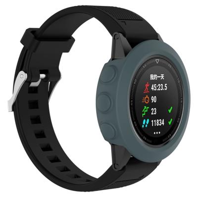 Smart Watch silicone beschermhoes host niet meegeleverd voor Garmin fenix 5 (marineblauw)