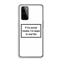 I'm dope: OnePlus 9 Pro Transparant Hoesje I'm dope: OnePlus 9 Pro Transparant Hoesje