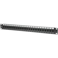 Intellinet 520959 24 poorten Netwerkpatchpaneel 483 mm (19) CAT 6 1 HE Meerdere kleuren Ingericht