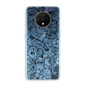 Vexx Black City : OnePlus 7T Transparant Hoesje