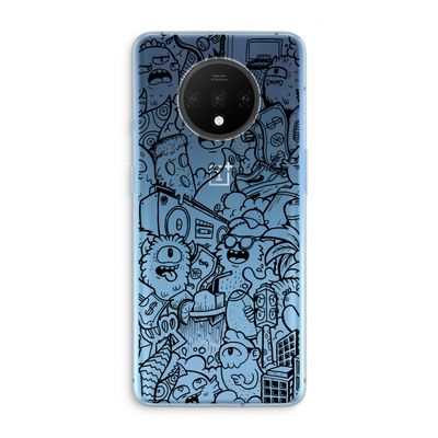 Vexx Black City : OnePlus 7T Transparant Hoesje