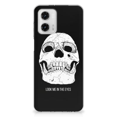 Silicone Back Case Motorola Moto G73 Skull Eyes Silicone Back Case Motorola Moto G73 Skull Eyes