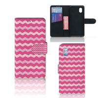Alcatel 1B (2020) | Telefoon Hoesje | Waves Pink