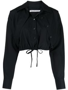 Alexander Wang chemise à design superposé - Noir