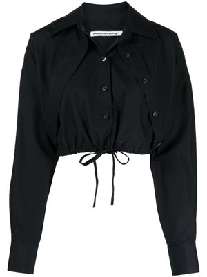 Alexander Wang chemise à design superposé - Noir