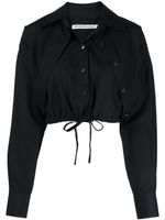 Alexander Wang chemise à design superposé - Noir