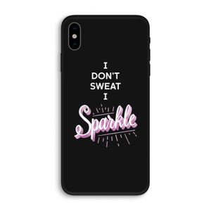 Sparkle quote: iPhone X Biologisch afbreekbaar hoesje