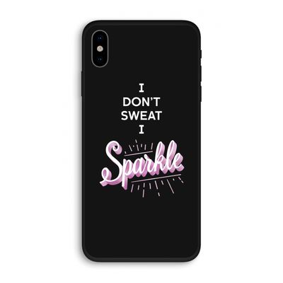 Sparkle quote: iPhone X Biologisch afbreekbaar hoesje