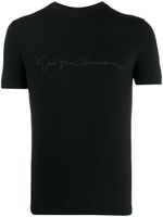 Giorgio Armani t-shirt à logo - Noir - thumbnail