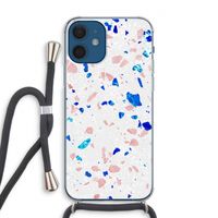 Terrazzo N°6: iPhone 12 Transparant Hoesje met koord