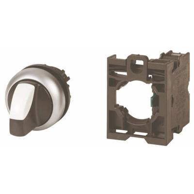 Eaton M22-WRK/K10 Keuzetoets Kunststof frontring Knevel Zwart 1 stuk(s)