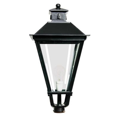 KS Verlichting Vierkante, nostalgische lantaarn lampBergeijk K9 zwart - 1414