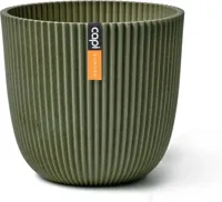 Capi nature groove bol bloempot 26x23 cm groen