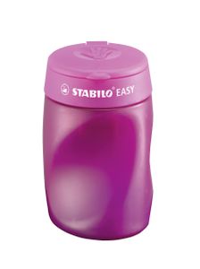 STABILO EASYsharpener, ergonomische 3 in 1 puntenslijper, rechtshandig, roze, per stuk